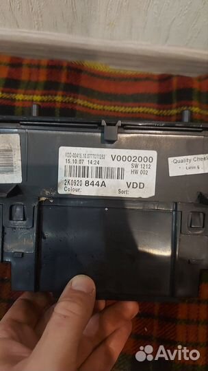 Панель приборов volkswagen caddy 3