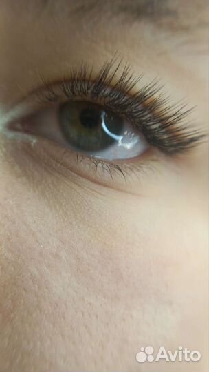 Наращивание ресниц модель
