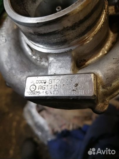 Турбина Мерседес OM 611 W210 W202