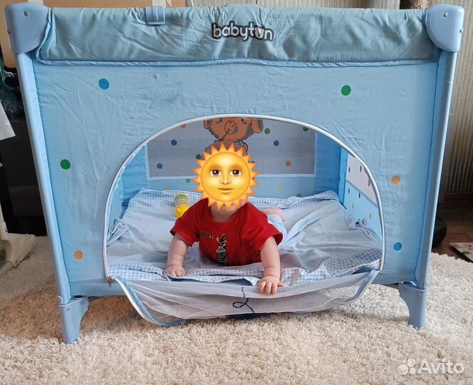 Манеж детский складной