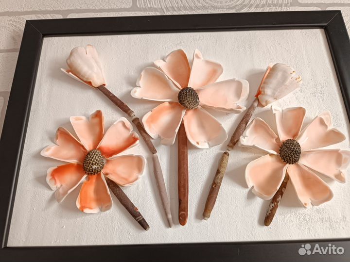 Панно Цветы, 21х30 см