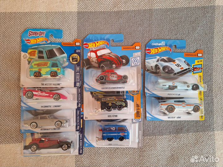 Hot wheels разные лимит серии