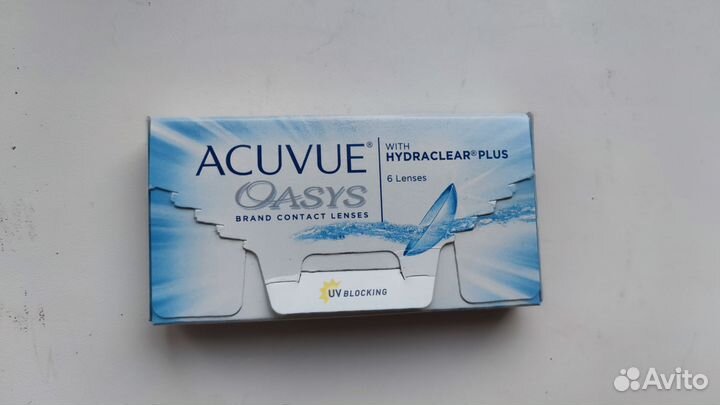 Контактные линзы acuvue oasys 6 шт -5 8.4