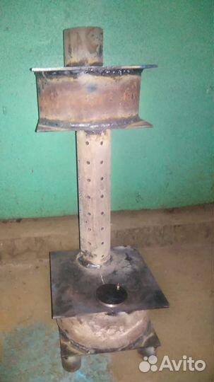 Печь на отработке