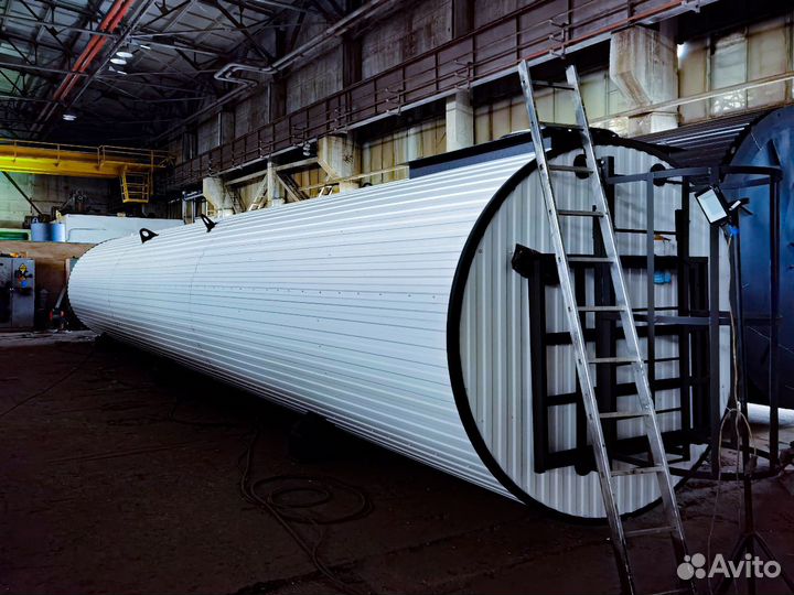 Горизонтальные битумные емкости