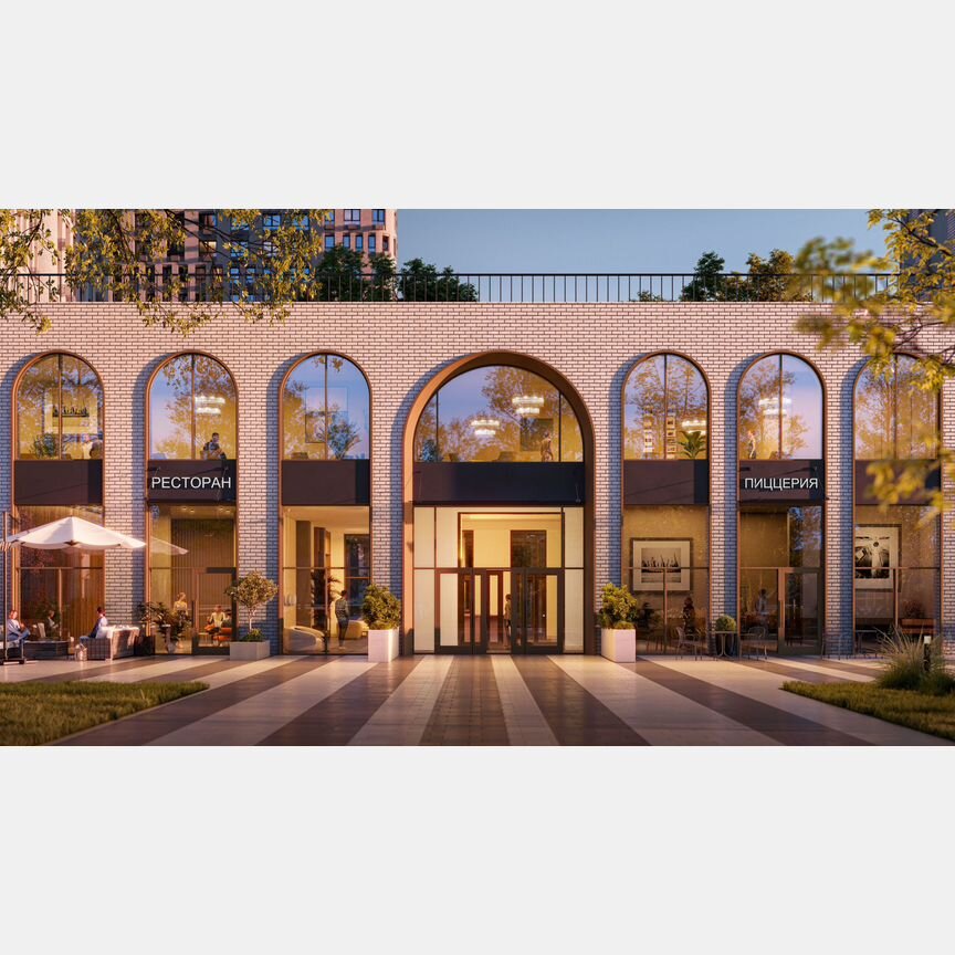 1-к. квартира, 41,1 м², 10/21 эт.