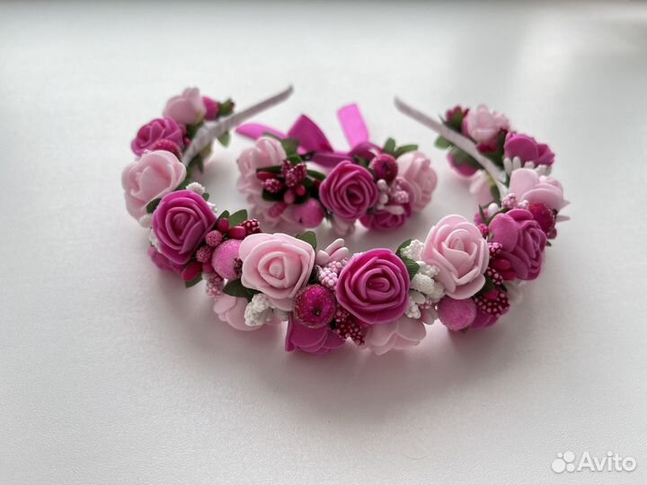 Цветочный ободок