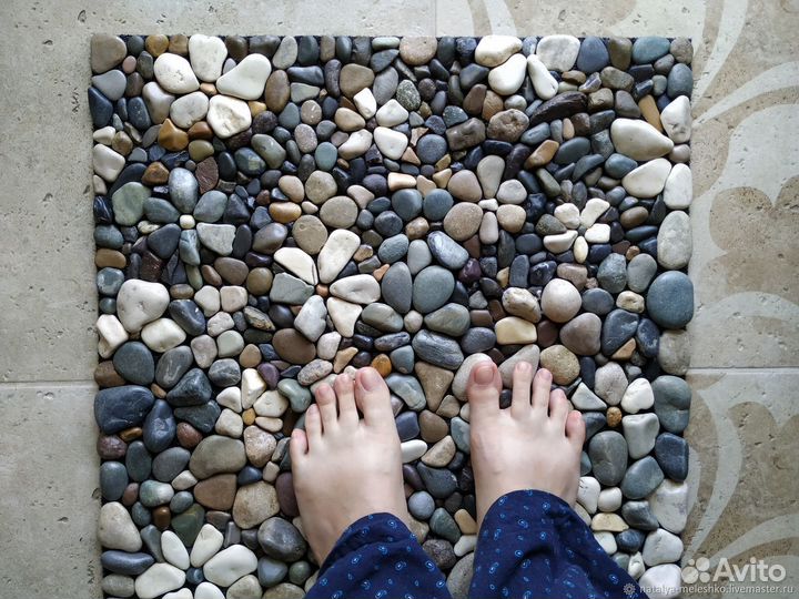 Коврики из морского камня