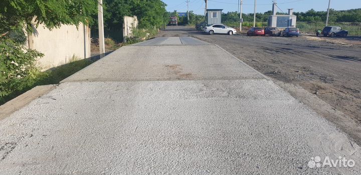 Стационарные автомобильные весы