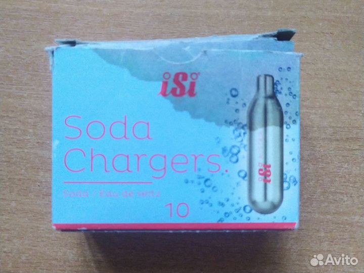Баллончики для сифона iSi Soda Chargers