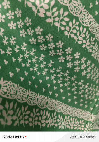 Отрез ткани хлопок СССР