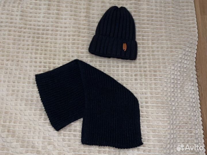 Зимняя шапка +снуд