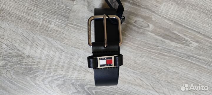 Tommy jeans ремень новый мужской кожаный
