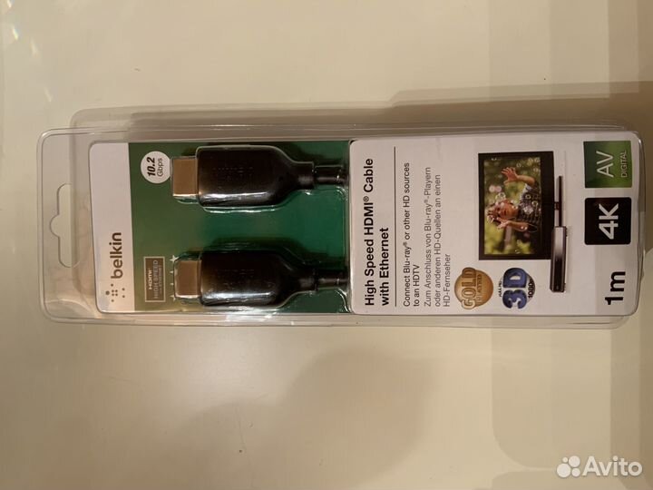 Belkin hdmi high speed cable