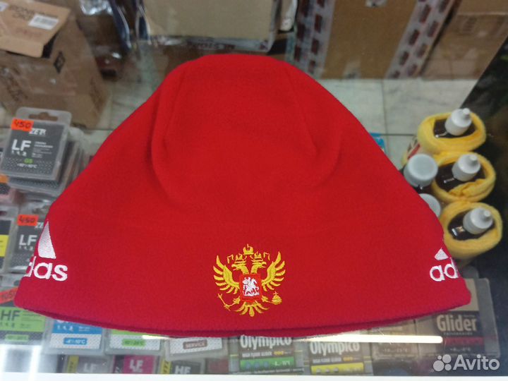 Флисовая шапка, с гербом