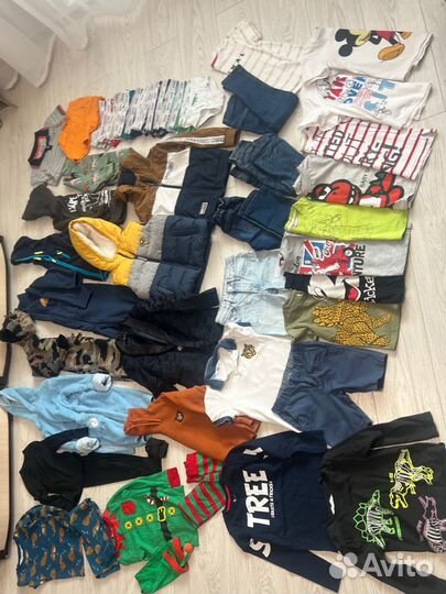 Огромный пакет брендовой одежды 110-116