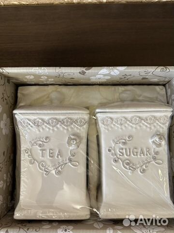 Емкость для чая и сахара