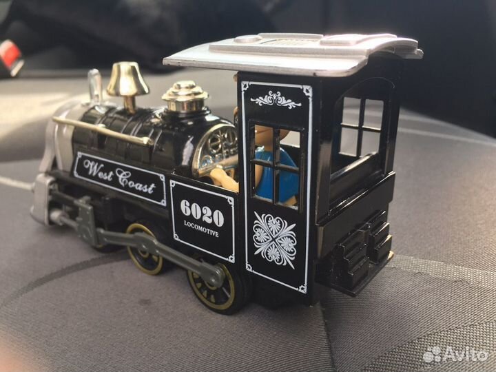 Игрушка Паровозик ретро локомотив