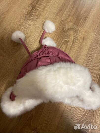 Шапка зимняя для девочки 54 56