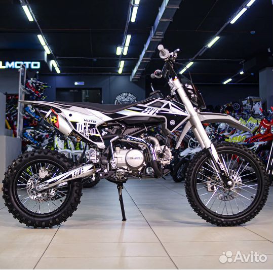 Питбайк Regulmoto five YX125EA (серый) 17/14