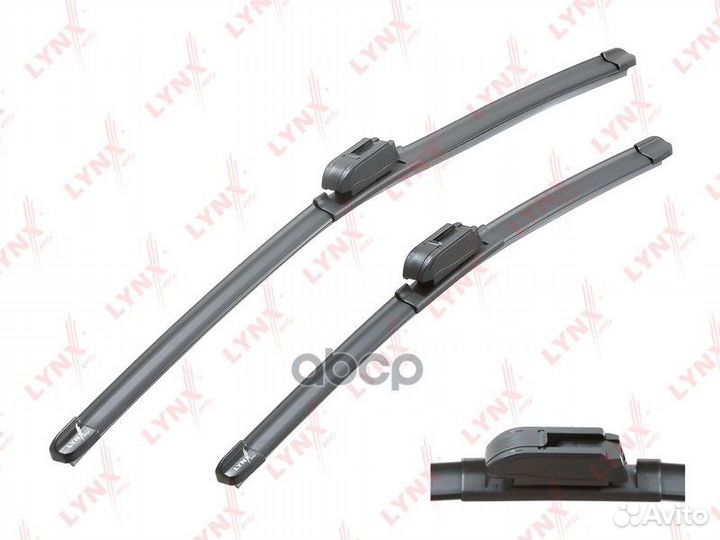 Комплект бескаркасных щеток стеклоочистителя 55