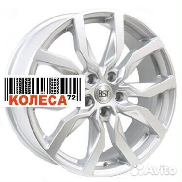 RST R138 7x18 5x112 ET46 Dia66.6 Сильвер