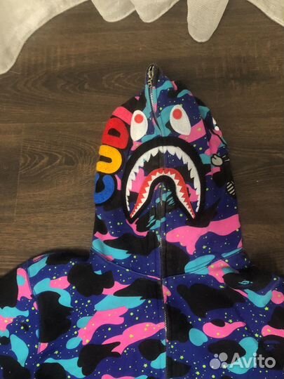 Зип худи bape x kid cudi