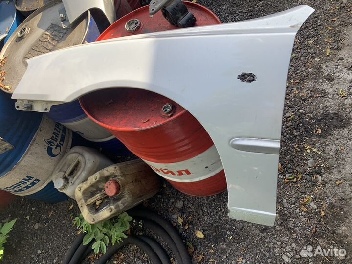 Переднее левое крыло хендай акцент