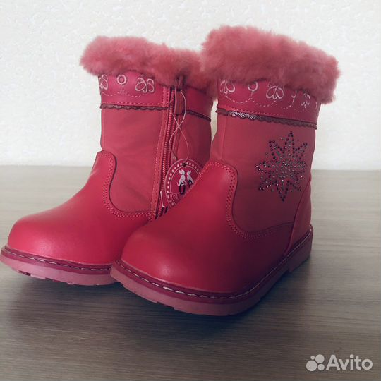 Сапожки для девочки зимние