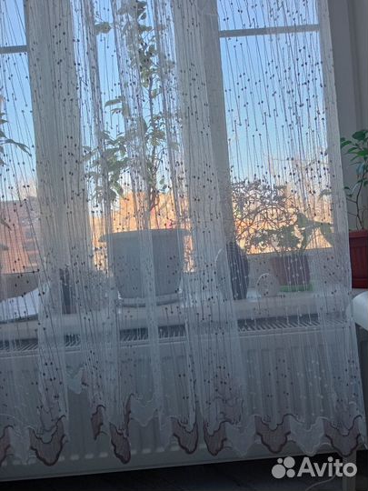 Шторы тюль новые