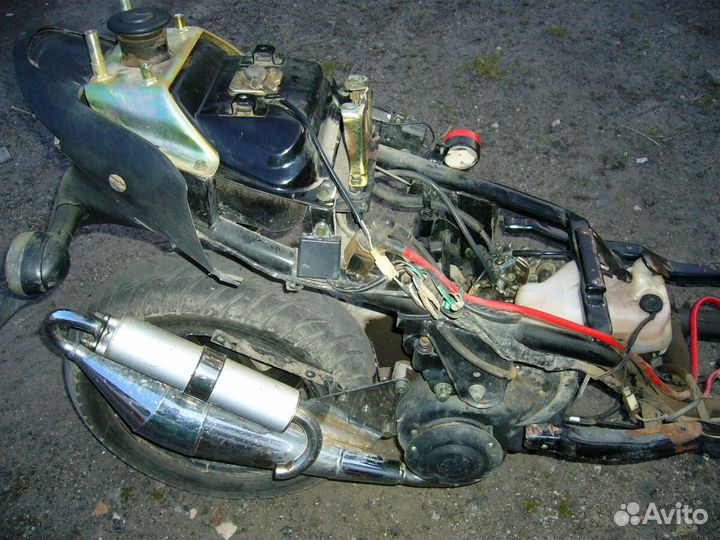 Скутер в разбор