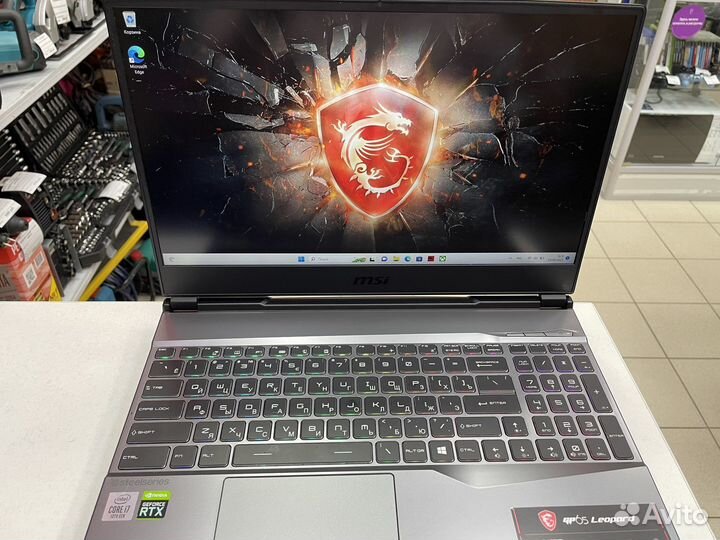 860593 Ноутбук MSI GP65 Leopard