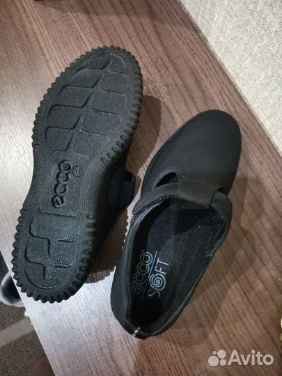 Туфли женские, для девочки ecco 35-36 размер
