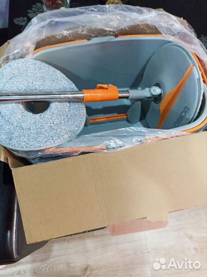 Швабра с ведром и отжимом