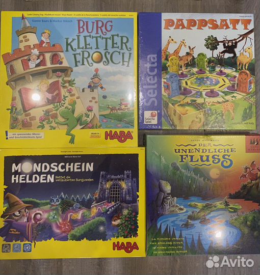 Настольные игры Haba,Drei Magier,Kosmos,Selecta