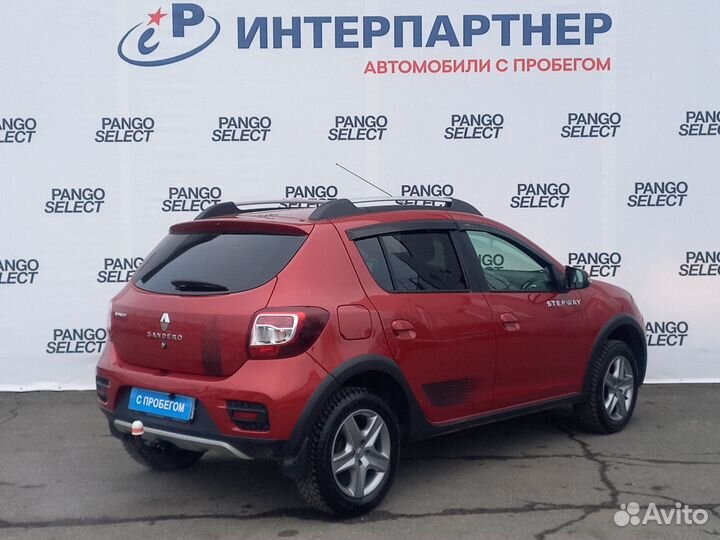 Renault Sandero Stepway 1.6 МТ, 2018, 51 350 км