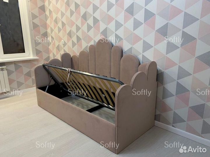 Детская кровать угловая