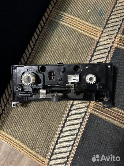 Блок управления печкой ланос