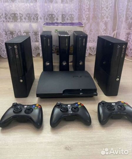 Xbox 360 и PS 3 прошитые