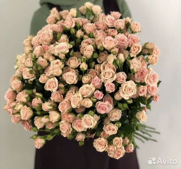 Розы Кустовые розы цветы доставка