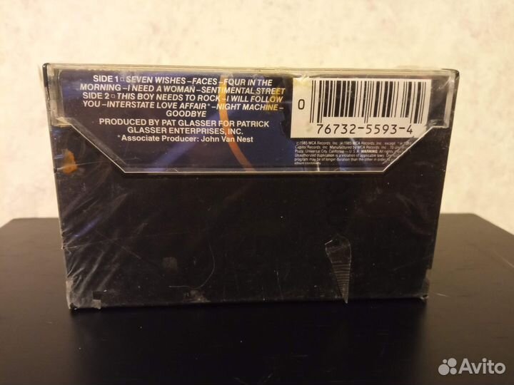 Аудиокассеты винтажные USA, запечатанные