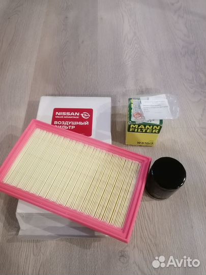Фильтра для то Nissan primera p12