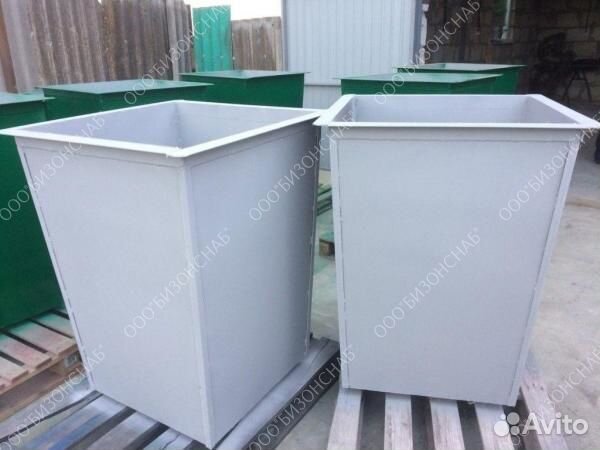 Бак мусорный уличный Арт 7461