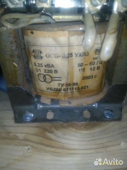 Понижающий трансформатор 220 12