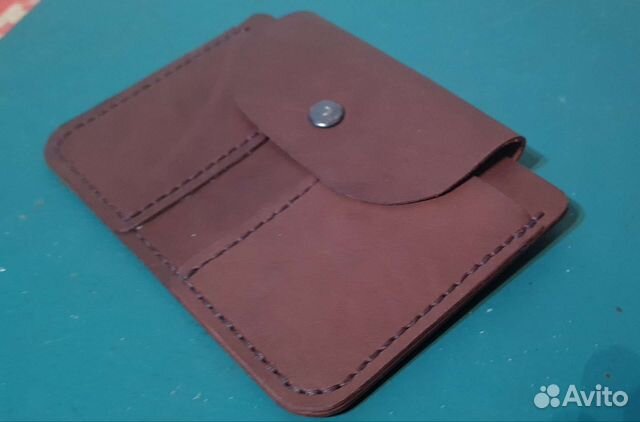 Обложка для авто документов кожаный ручной работы