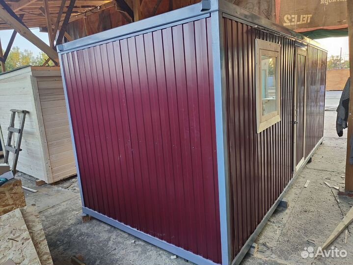 Вагончики металлические. Бытовки для проживания