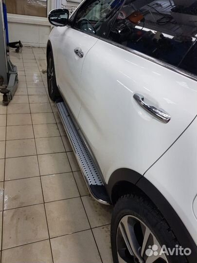 Пороги на Kia Sorento Prime
