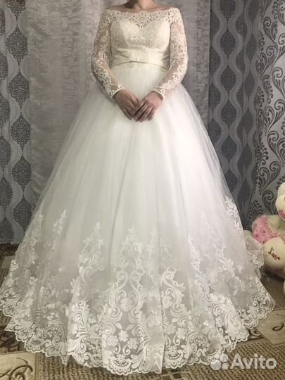 Свадебное платье, фата