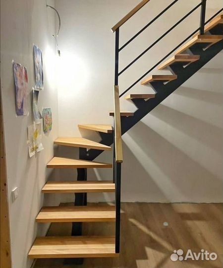 Лестницы на металлокаркасе