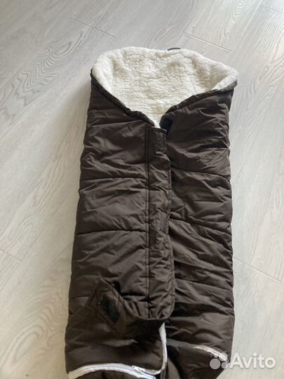 Зимний конверт в коляску